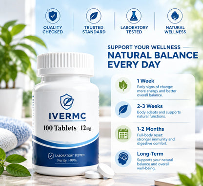 IVERMC 12mg-100tables